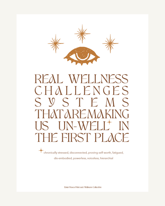 Real Wellness Print